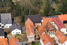 Photographie aérienne de Rue principale à Dierbach dans le département Rhénanie-Palatinat, Allemagne