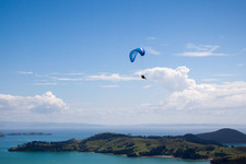 Vue oblique de Quartier Wyuna Bay in Coromandel dans le département Waïkato, Nouvelle-Zélande