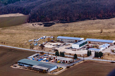 Photographie aérienne de Informations du nord à Westhausen dans le département Thuringe, Allemagne