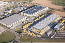 Photographie aérienne de Centre logistique DACHSER Karlsruhe GmbH, Malsch à Malsch dans le département Bade-Wurtemberg, Allemagne