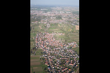 Vue d'oiseau de Quartier Arzheim in Landau in der Pfalz dans le département Rhénanie-Palatinat, Allemagne
