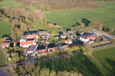 Vue oblique de Quartier Offenbach in Offenbach an der Queich dans le département Rhénanie-Palatinat, Allemagne