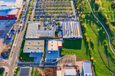 Vue aérienne de Bennys Fitnessworld GmbH & Co. KG à le quartier Queichheim in Landau in der Pfalz dans le département Rhénanie-Palatinat, Allemagne