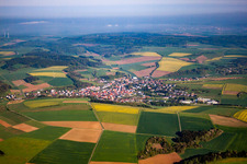 Vue aérienne de Quartier Altheim in Walldürn dans le département Bade-Wurtemberg, Allemagne