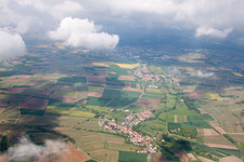 Quartier Kapellen in Kapellen-Drusweiler dans le département Rhénanie-Palatinat, Allemagne vue du ciel