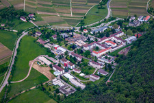 Clinique du Palatinat Landeck à Klingenmünster dans le département Rhénanie-Palatinat, Allemagne d'un drone