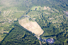 Vue aérienne de Décharge à le quartier Oberweier in Gaggenau dans le département Bade-Wurtemberg, Allemagne