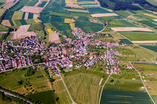 Vue aérienne de Quartier Wittershausen in Vöhringen dans le département Bade-Wurtemberg, Allemagne