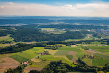 Vue aérienne de Quartier Mahlspüren im Tal in Stockach dans le département Bade-Wurtemberg, Allemagne