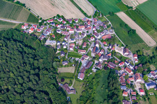 Quartier Hödingen in Überlingen dans le département Bade-Wurtemberg, Allemagne d'en haut