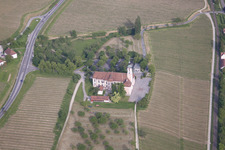Photographie aérienne de Complexe du château du lac de Constance-Château de Maurach à le quartier Seefelden in Uhldingen-Mühlhofen dans le département Bade-Wurtemberg, Allemagne