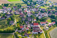 Vue oblique de Quartier Lippertsreute in Überlingen dans le département Bade-Wurtemberg, Allemagne