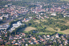 Quartier Rinklingen in Bretten dans le département Bade-Wurtemberg, Allemagne d'en haut