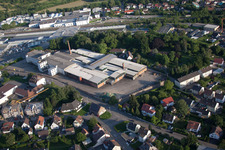 Quartier Diedelsheim in Bretten dans le département Bade-Wurtemberg, Allemagne d'en haut