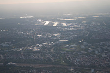 Photographie aérienne de De l'est à le quartier Grünwinkel in Karlsruhe dans le département Bade-Wurtemberg, Allemagne