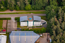 Vue aérienne de GHS Gruber & Hufnagel Software Development GmbH à Am Bauernwald à Rheinzabern dans le département Rhénanie-Palatinat, Allemagne