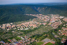 Photographie aérienne de Thale dans le département Saxe-Anhalt, Allemagne