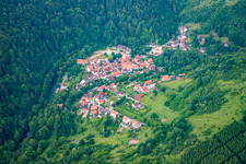 Vue aérienne de Quartier Neuwerk in Oberharz am Brocken dans le département Saxe-Anhalt, Allemagne