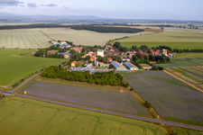 Vue aérienne de Quartier Böhnshausen in Halberstadt dans le département Saxe-Anhalt, Allemagne