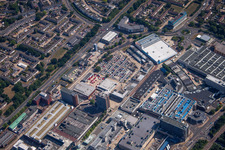 Vue aérienne de Basildon dans le département Angleterre, Grande Bretagne