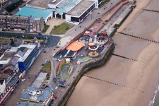 Bridlington dans le département Angleterre, Grande Bretagne d'en haut