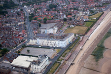 Bridlington dans le département Angleterre, Grande Bretagne hors des airs