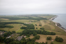 Bridlington dans le département Angleterre, Grande Bretagne vue d'en haut