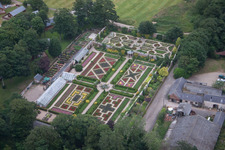 Vue d'oiseau de Bridlington dans le département Angleterre, Grande Bretagne
