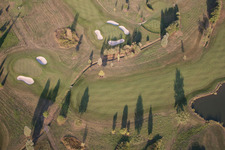 Club de golf Urloffen à le quartier Urloffen in Appenweier dans le département Bade-Wurtemberg, Allemagne vu d'un drone