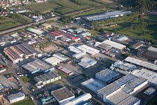 Photographie aérienne de Zone industrielle à Appenweier dans le département Bade-Wurtemberg, Allemagne