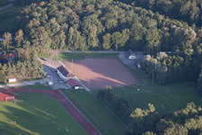 Vue oblique de Club sportif Appenweier 1925 eV à Appenweier dans le département Bade-Wurtemberg, Allemagne