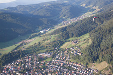 Image drone de Haslach im Kinzigtal dans le département Bade-Wurtemberg, Allemagne