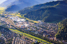 Vue aérienne de Gerwigstr à Hausach dans le département Bade-Wurtemberg, Allemagne