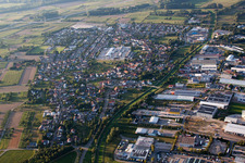 Vue oblique de Quartier Vimbuch in Bühl dans le département Bade-Wurtemberg, Allemagne