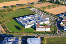 Vue oblique de DBK David + Baader GmbH à Rülzheim dans le département Rhénanie-Palatinat, Allemagne