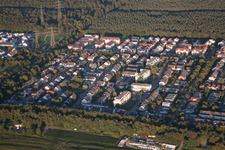 Quartier Eggenstein in Eggenstein-Leopoldshafen dans le département Bade-Wurtemberg, Allemagne d'un drone