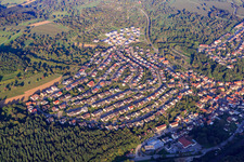 Photographie aérienne de Quartier de l'ouest à Ispringen dans le département Bade-Wurtemberg, Allemagne