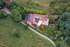 Vue aérienne de Slevogthof, Leinsweiler à Leinsweiler dans le département Rhénanie-Palatinat, Allemagne