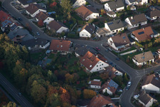 Rülzheim dans le département Rhénanie-Palatinat, Allemagne d'en haut