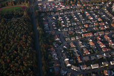 Rülzheim dans le département Rhénanie-Palatinat, Allemagne d'en haut