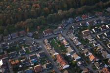 Rülzheim dans le département Rhénanie-Palatinat, Allemagne d'un drone