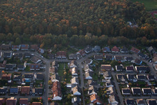 Photographie aérienne de Rülzheim dans le département Rhénanie-Palatinat, Allemagne