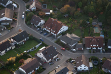 Rülzheim dans le département Rhénanie-Palatinat, Allemagne depuis l'avion