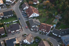 Rülzheim dans le département Rhénanie-Palatinat, Allemagne d'un drone
