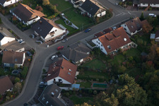 Rülzheim dans le département Rhénanie-Palatinat, Allemagne d'en haut