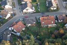 Rülzheim dans le département Rhénanie-Palatinat, Allemagne vue d'en haut