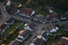 Rülzheim dans le département Rhénanie-Palatinat, Allemagne du point de vue du drone
