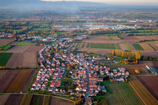 Quartier Mörlheim in Landau in der Pfalz dans le département Rhénanie-Palatinat, Allemagne hors des airs