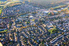Vue aérienne de S à Rülzheim dans le département Rhénanie-Palatinat, Allemagne