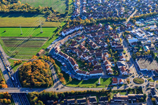 Photographie aérienne de S à Rülzheim dans le département Rhénanie-Palatinat, Allemagne